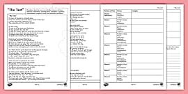 Eighth Grade Poetry Analysis (Simile)