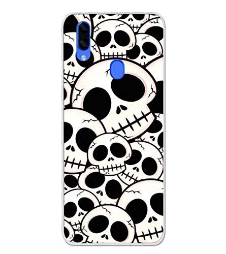 Bluethroat Animated Skeletons Skulls Pattern Designer Printed Soft ...