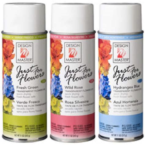 Design Master Just for Flowers Spray Floral Paint Dye / Free Shipping ...