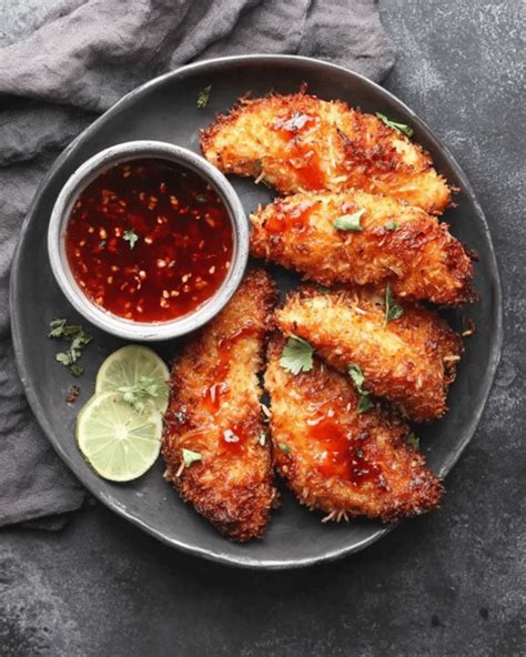 Crispy Coconut Chicken Tenders – The Best 5-Star Crunch