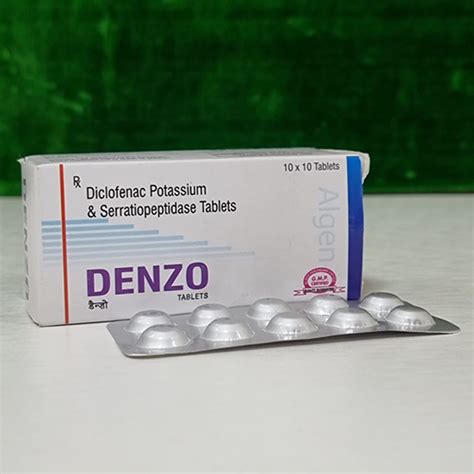 DENZO Tablets Algen Healthcare Ltd.