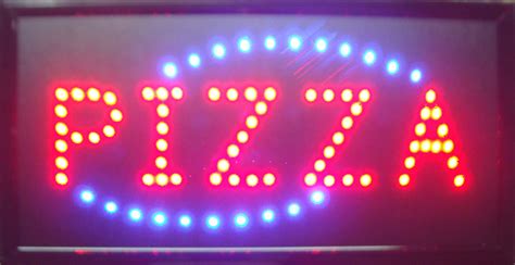 Buy Led Pizza Signs for Business - Neon Pizza Open Signs, Pizza Led ...