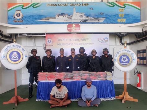 Indian Coast Guard seizes 173 kg narcotics from fishing boat in Arabian ...