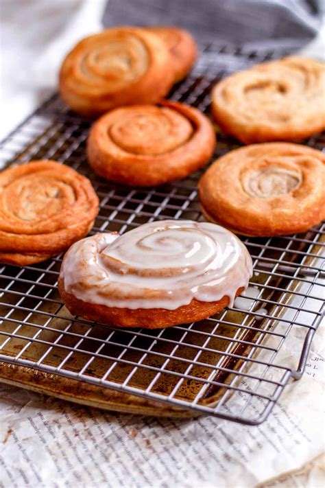 Glazed Homemade Honey Buns - Thank You Berry Much