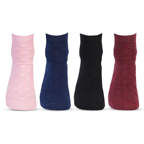 Buy Designer Fancy Ankle Socks for Women – BONJOUR