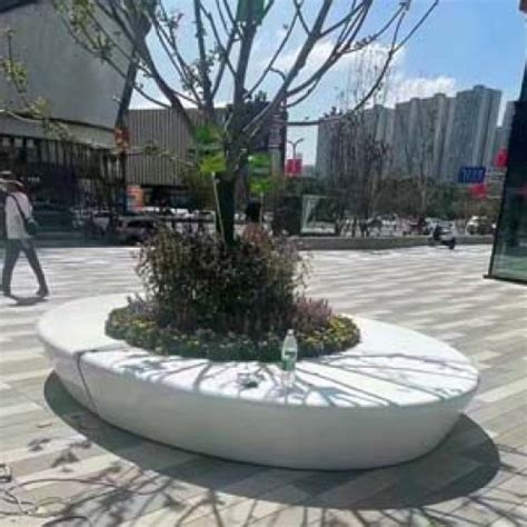 园艺玻璃钢砂岩花盆-方圳雕塑厂