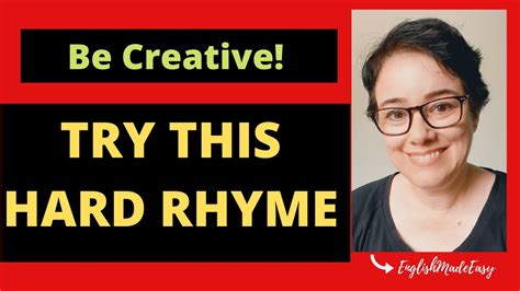 Hard Rhyme Definition at Lisa Cunningham blog