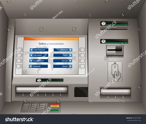 Cash Deposit Atm Screen