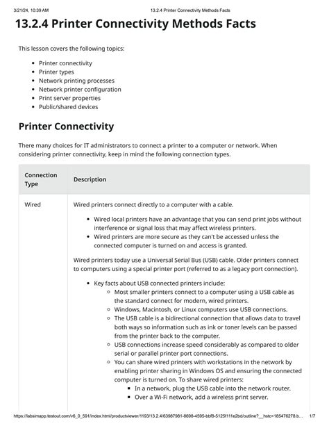 Image result for Printer Connection Methods