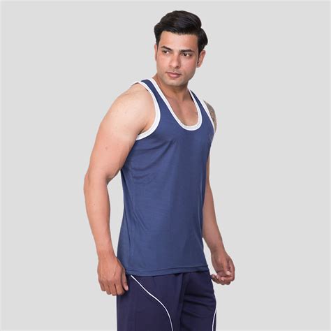 MENS SANDOW VEST 0112 NAVY – MEN IN BLUE