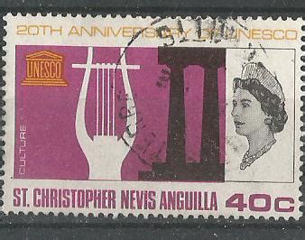 St Christopher Nevis Anguilla 1966 – Stamps on UNESCO – Stamp Digest