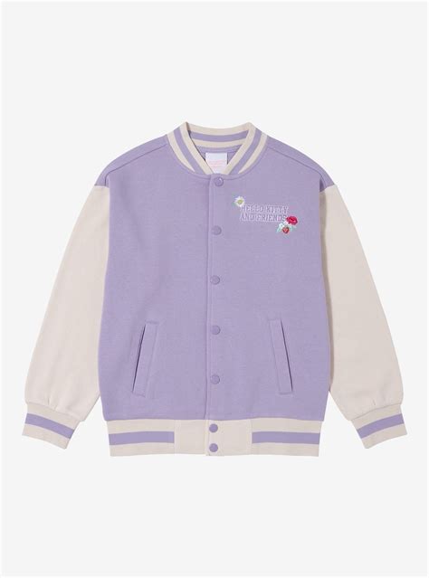 Sanrio Hello Kitty and Friends Floral Youth Varsity Jacket - BoxLunch ...