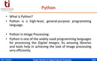 Python Image Processing Programs 的图像结果