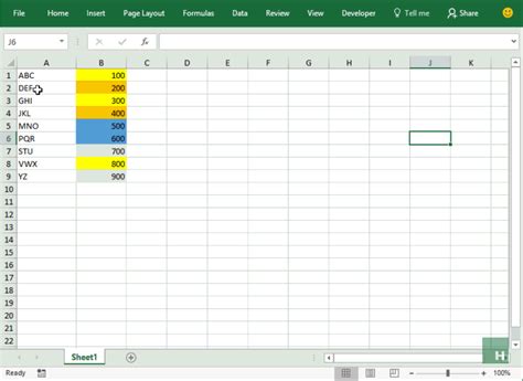 Count Based On Color in Excel 的图像结果