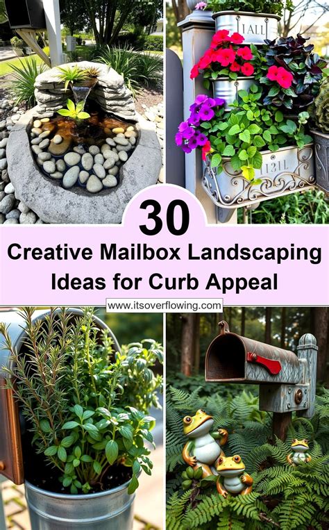 30 Creative Mailbox Landscaping Ideas for Curb Appeal