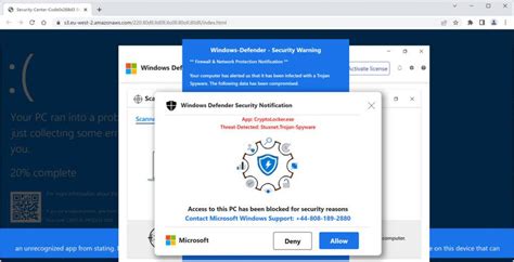 +Windows Defender SecurityCenter Scam 的图像结果