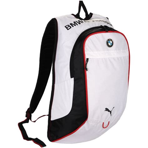 Buy Puma Motorsport BMW White Backpack at Amazon.in