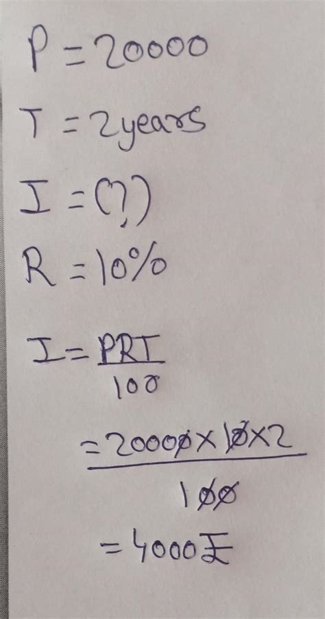 A sum of Rs. 20,000 is borrowed by Mr Mehra at an interest rate of 10% ...