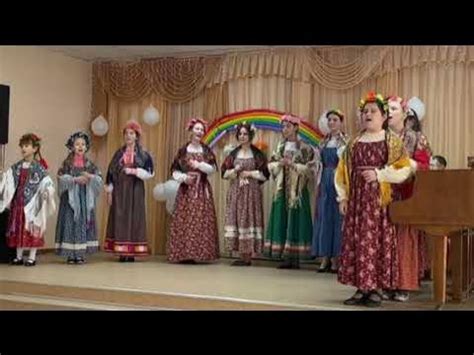 "АЙ, ВЕСНА-КРАСНА"(ЗАКЛИЧКА) Ф.А."РАДУГА" ДМШ 12 РУК. СИДОРОВА О. В ...