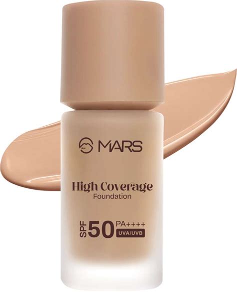 MARS SPF50 PA++++ High Coverage Foundation | Tested by IN-VIVO with 5 ...