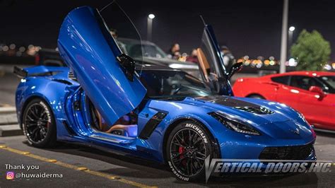Chevrolet Corvette C7 Vertical Doors Inc Lambo Door Kits 2014-2019 – AUTOBUNCH®