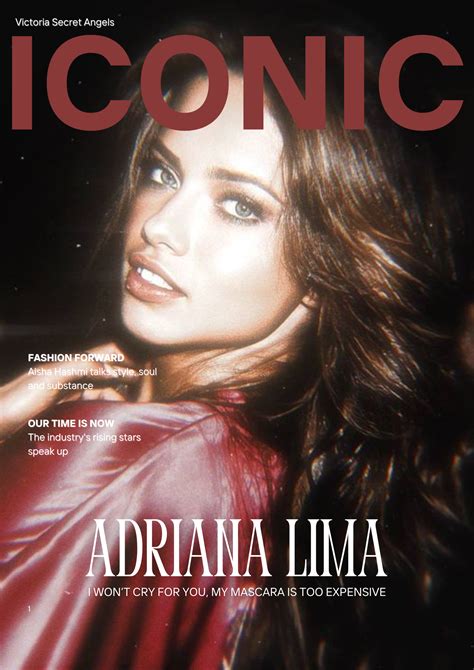 -Adrianna Lima Poster Made By Me- | Adriana lima, 2000s posters, Fashion poster