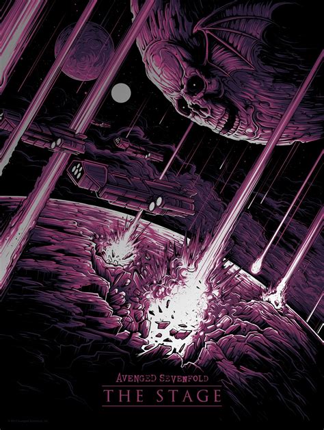 INSIDE THE ROCK POSTER FRAME BLOG: Dan Mumford The Stage Avenged ...