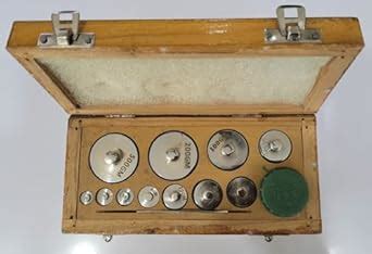 Pasco Brass Physical Weight Box for Lab and Multi-Purpose Use, 500gm ...