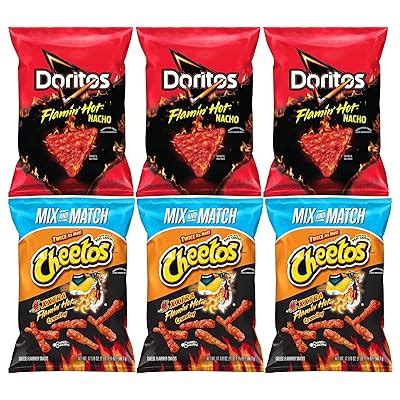 Cheetos Crunchy Spicy Tortilla Chips Bulk Pack | Cheetos and Doritos ...