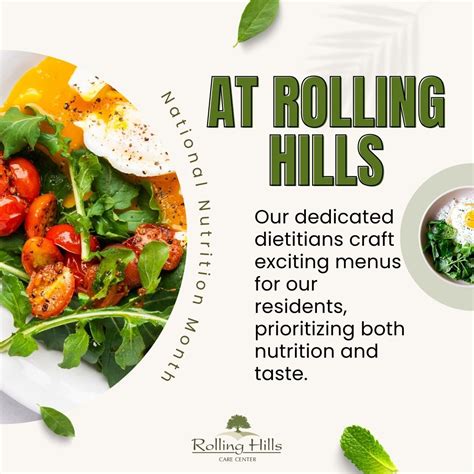 Rolling Hills Healthcare Center on LinkedIn: #nationalnutritionmonth # ...