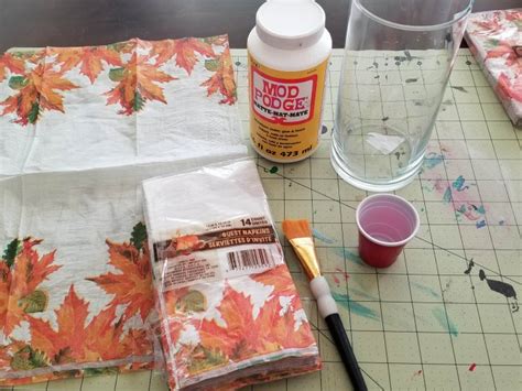 Image result for Decoupage Using Napkins