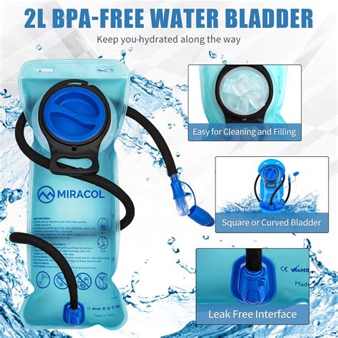 Hydration Pack Hiking Water Backpack - Miracol India | Ubuy