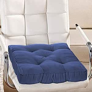 Kuber Industries Cotton Cotton Decorative Cushion, 14x14 inch, Navy ...