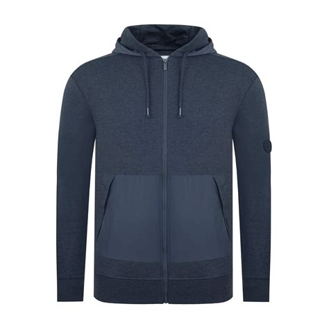 Firetrap | Men's Hybrid Full-Zip Hoodie | Zip Hoodies | SportsDirect.com