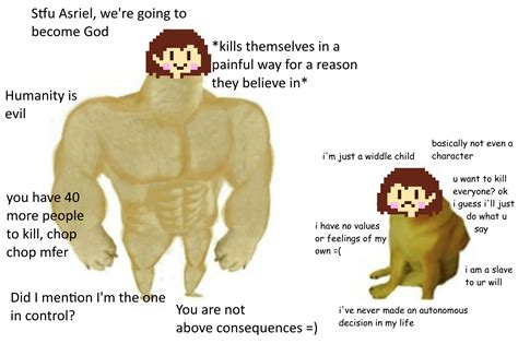 Canon vs. Fanon Chara : r/CharaOffenseSquad