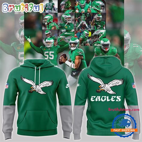 Kelly Green Philadelphia Eagles Special Edition 2024 Hoodie