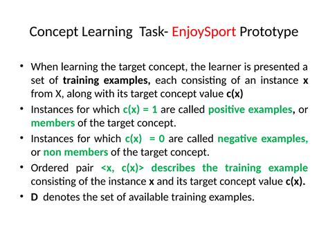 Image result for Concept Learning Task