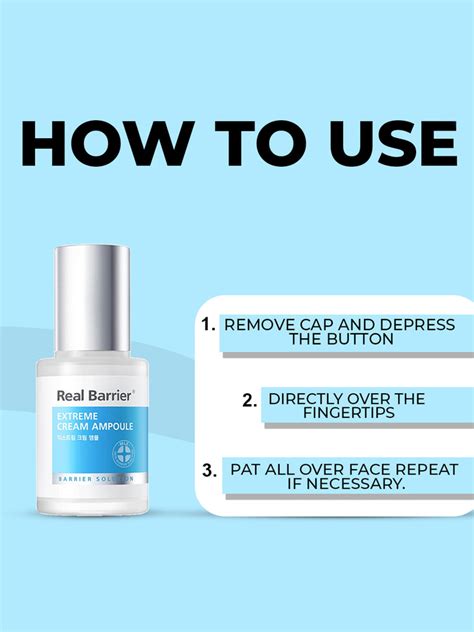 Real Barrier Extreme Cream Ampoule 30ml – Beautytalk.in