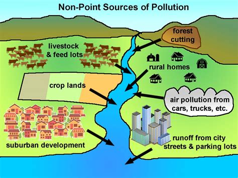 Image result for Point Source Pollution vs Nonpoint