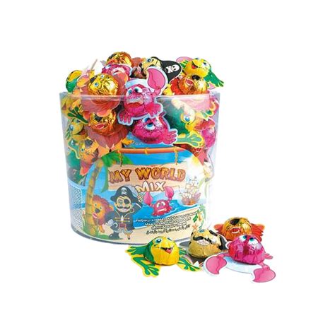 Elvan Elvan My World Mix Chocolat au lait fourré à la crème de noisette ...