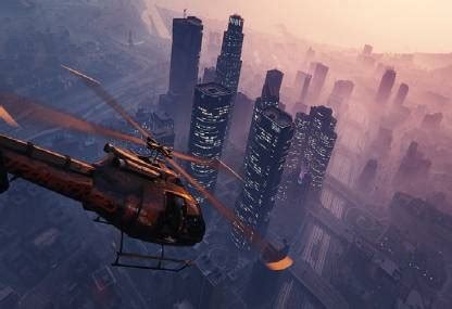 dtKvsSTB grand theft auto v gta 5 helicopter sky wallpaper Poster Paper ...