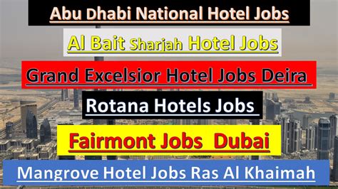 Dubai New 6 Hotel Hiring Staff | Anyone Can Apply Fast Online