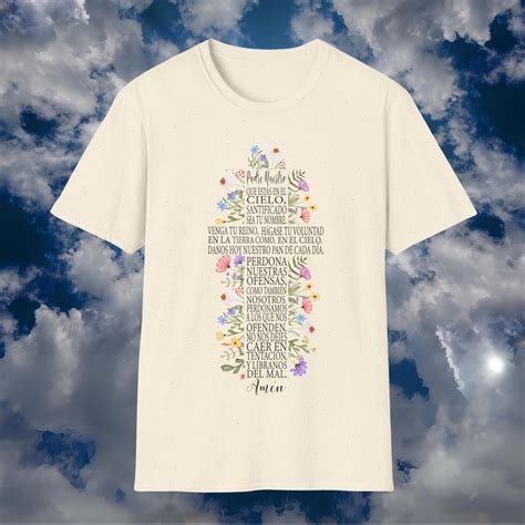 The Lord's Prayer Shirt, Oración Del Padre Nuestro, Our Father Prayer ...