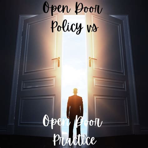 Check out my latest "Points of Interest" blog post about open door ...