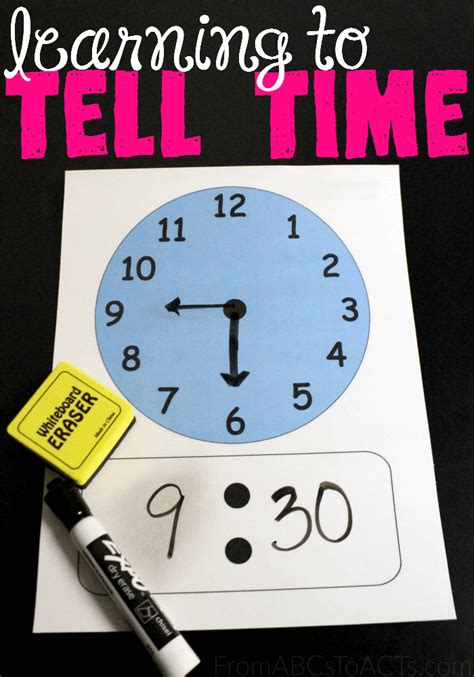 Image result for Learning How to Tell Time