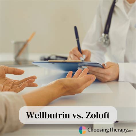 Zoloft vs. Wellbutrin: Differences to Consider