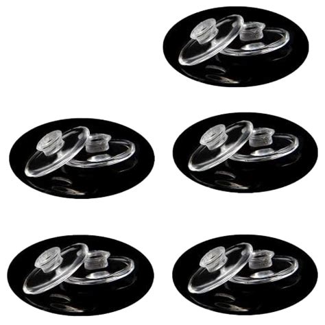 Sugra Eyeglasses Nose Pads,5 Pairs Push-in Glasses Nosepads,13mm Soft ...