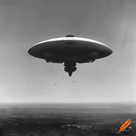 Photo realistic depiction of the roswell ufo crash site on Craiyon