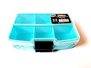 CELLEBII® Plastic 6 Grid Storage Organiser Box for Pills, Jewelry ...
