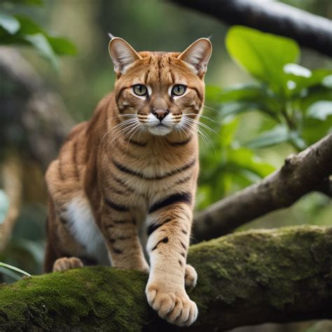 Asian Golden Cat - The Tiniest Tiger